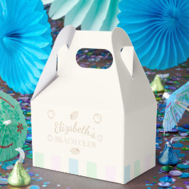 Beach Klubb Birthday Presentaskar