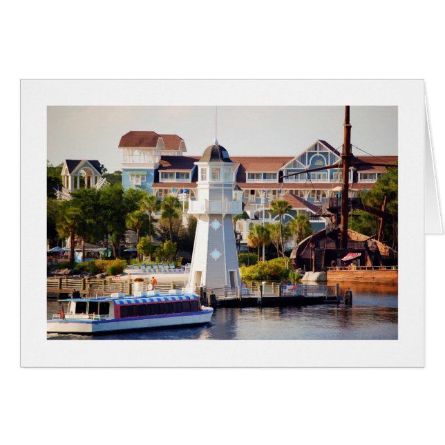 Beach-Klubb Hälsningskort (Framsidan Horizontal)