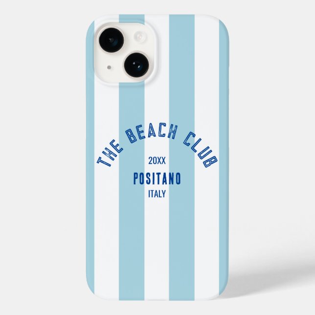 Beach Klubb Vapensköld Blue Cabana Rand (Baksida)