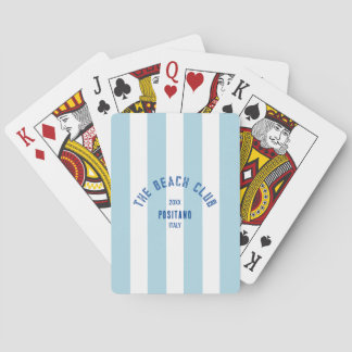 Beach Klubb Vapensköld Blue Cabana Rand Casinokort