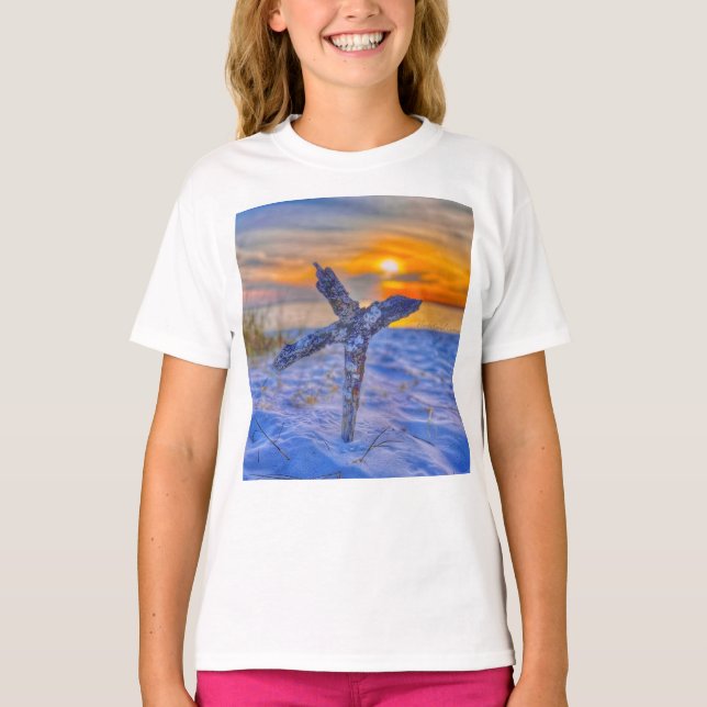 Beach kor kaffe mugg t shirt (Framsida)