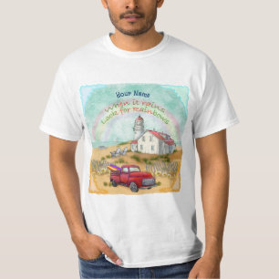 Beach Lastbil fyr T Shirt