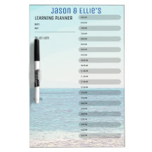 Beach Learning Planner Personlig Home School