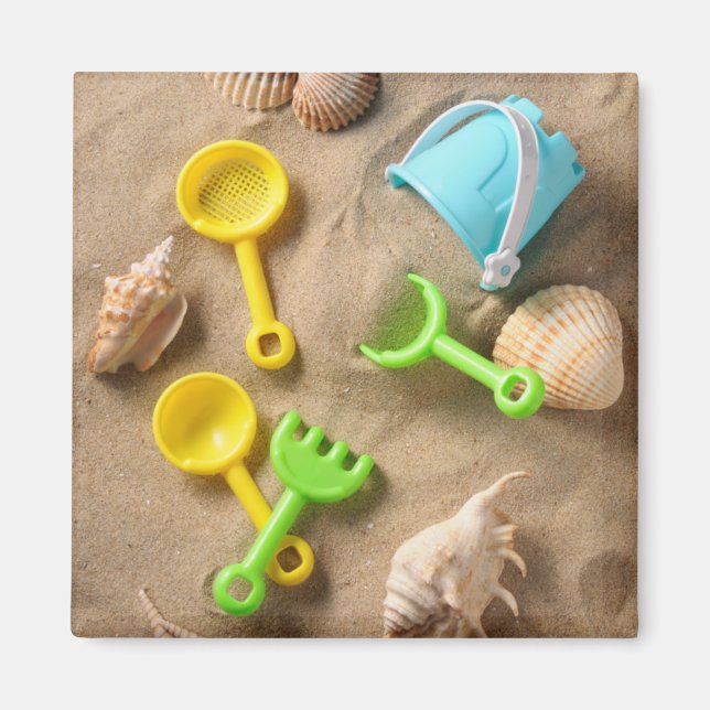 Beach Leksak Magnet (Framsidan)