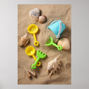 Beach Leksak Poster