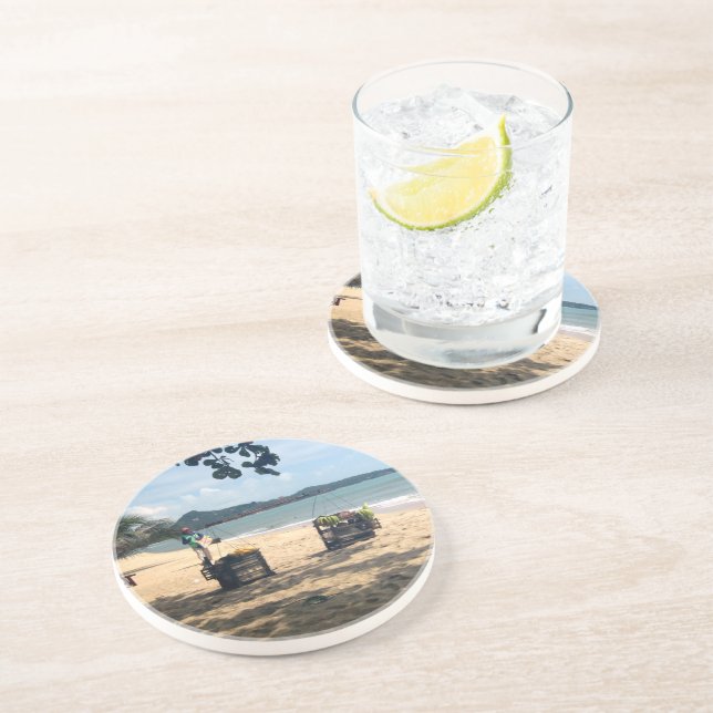 Beach-leverantörer ... Lamai Beach, Koh Samui-ön Underlägg Sandsten (Sidan)