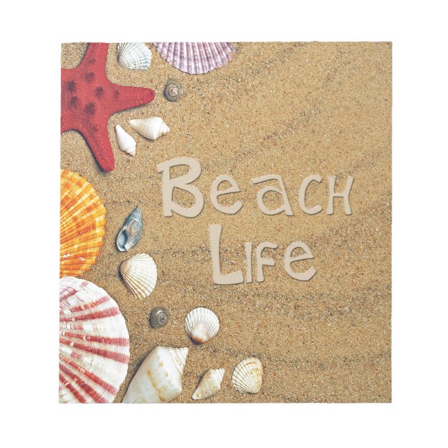 Beach Life Anteckningsblock (Framsida)