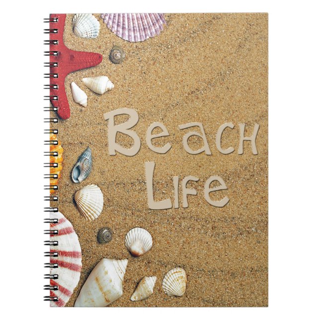 Beach Life Anteckningsbok (Framsidan)