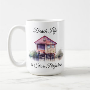 Beach Life är Shore Perfection Kaffemugg
