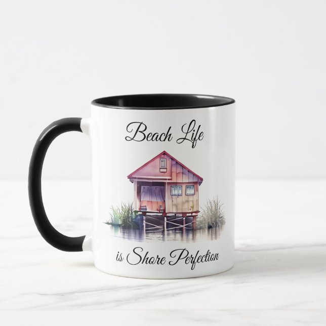 Beach Life är Shore Perfection Mugg (Vänster)