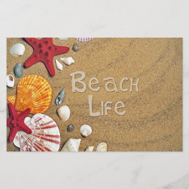 Beach Life Brevpapper (Framsida)