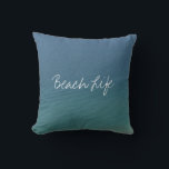 Beach Life citerar Ocean Vatten Blue Abstrakt Cute Kudde<br><div class="desc">Tryckt med vackra och goda scener av havsbotten!</div>