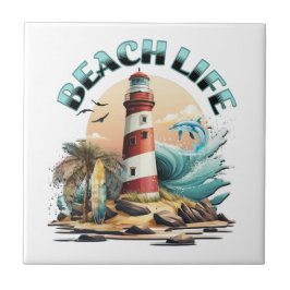 Beach Life Kakelplatta