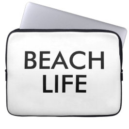 Beach Life Lifeguard Gift Laptop Fodral