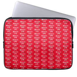 Beach Life Lifeguard Gift Laptop Fodral