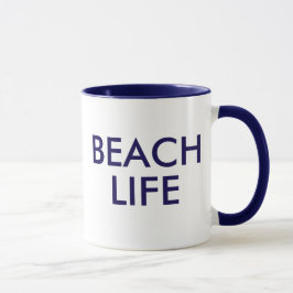 Beach Life Lifeguard Gift Mugg