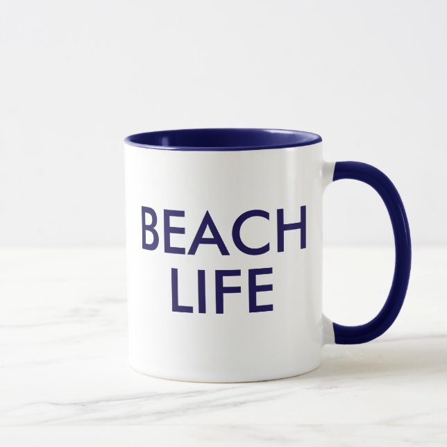 Beach Life Lifeguard Gift Mugg (Höger)