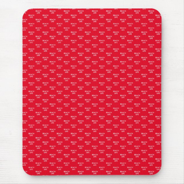 Beach Life Lifeguard Gift Musmatta (Framsidan)