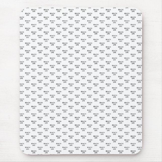 Beach Life Lifeguard Gift Musmatta (Framsidan)