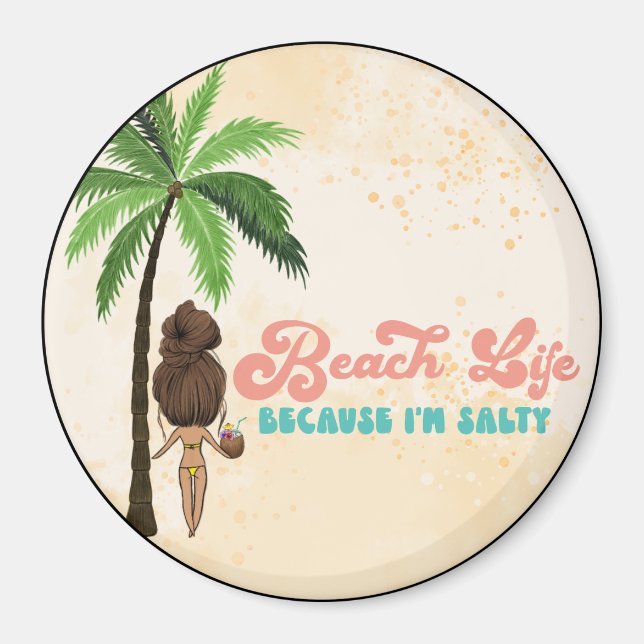 Beach Life Magnet (Framsidan)