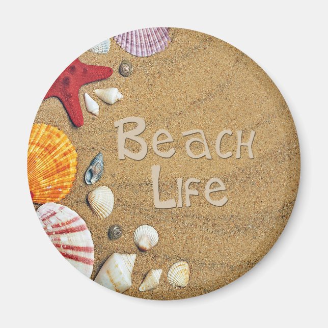 Beach Life Magnet (Framsidan)