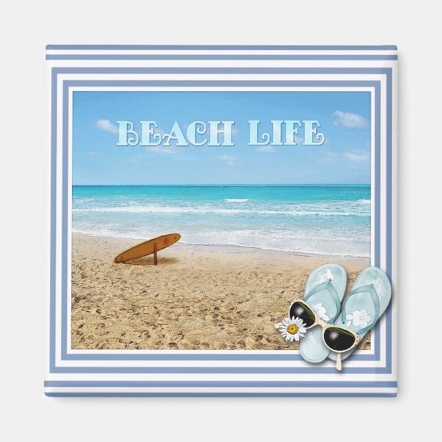 Beach Life Magnet (Framsidan)
