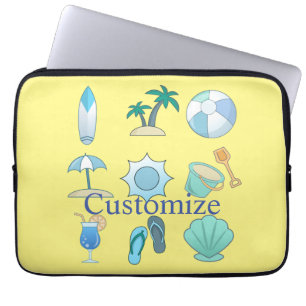 Beach Life Sak Thunder_Cove Laptop Fodral