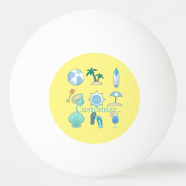 Beach Life Sak Thunder_Cove Pingisboll (Framsidan)
