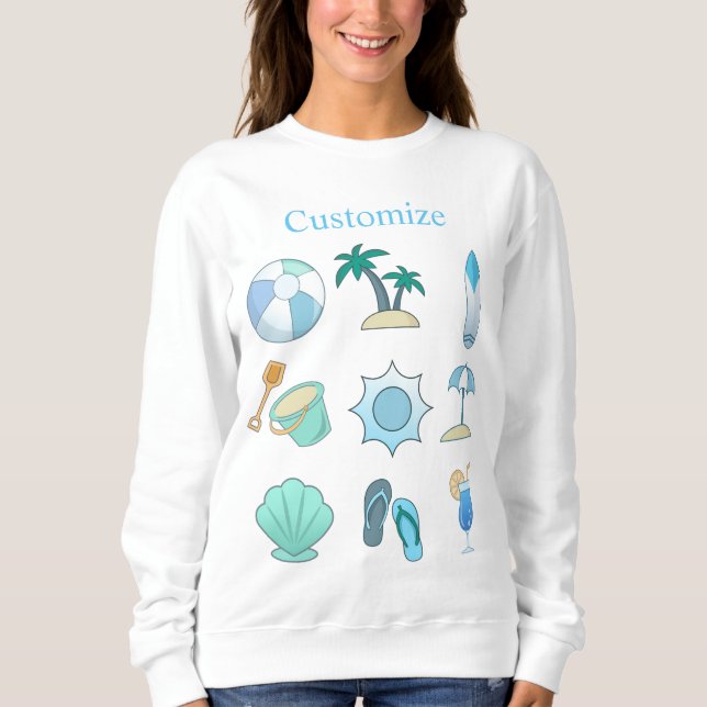 Beach Life Sak Thunder_Cove T Shirt (Framsida)