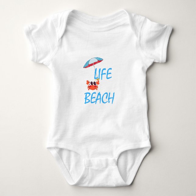BEACH LIFE T SHIRT (Framsida)
