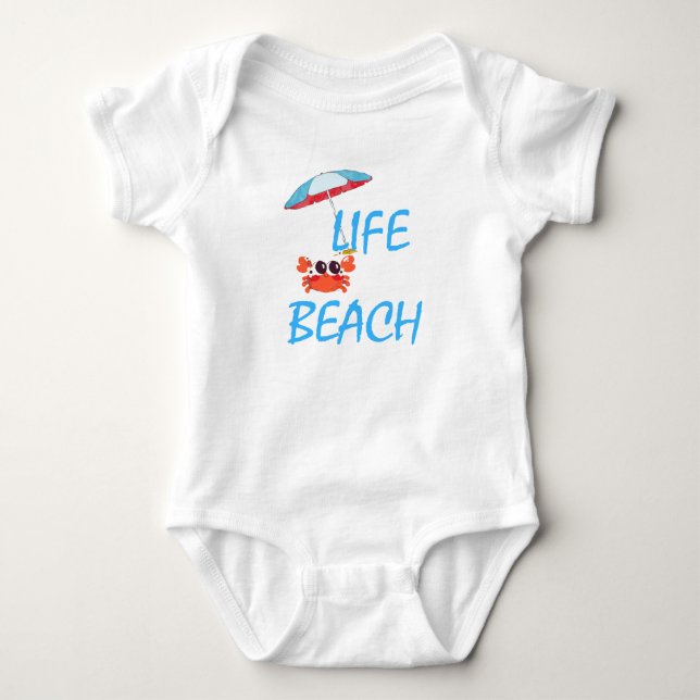 BEACH LIFE T SHIRT (Framsida)