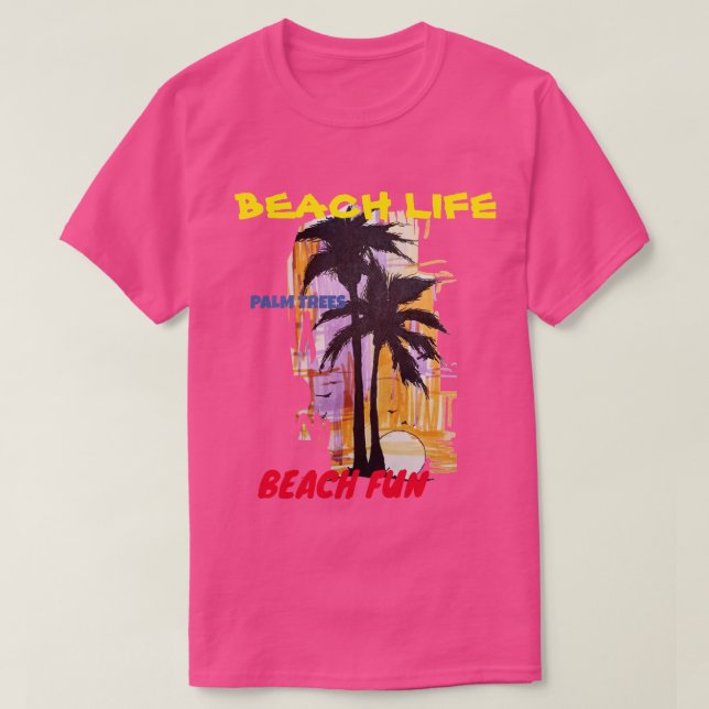 BEACH LIFE TEE (Design framsida)