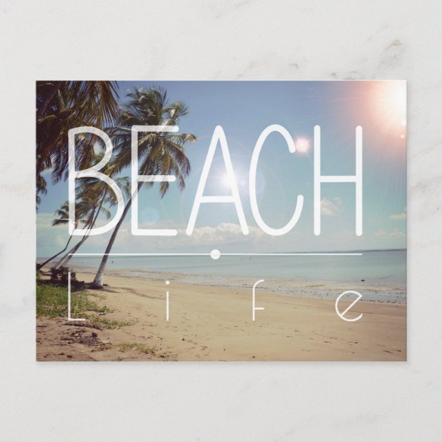 Beach Life-vykort Vykort (Framsida)