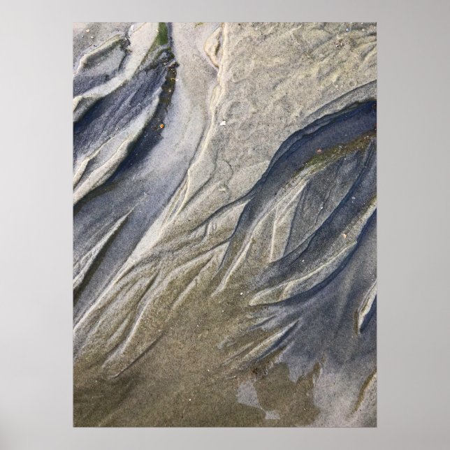 Beach Ligcape Abstrakt Art Poster (Framsidan)