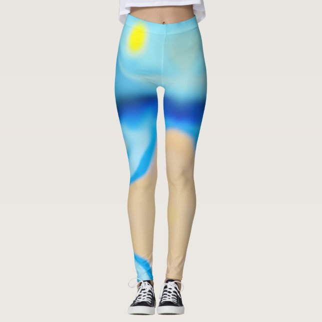 Beach Ligcape Leggings (Framsida)