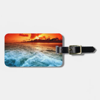 Beach Luggage Tag Bagagebricka