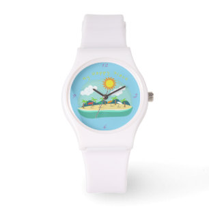 Beach Lycklig Ställe Thunder_Cove Armbandsur