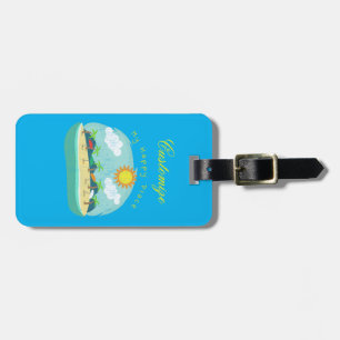 Beach Lycklig Ställe Thunder_Cove Bagagebricka
