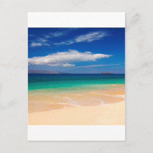 Beach Makena Maui Hawaii Vykort