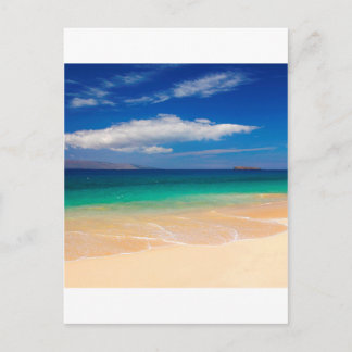 Beach Makena Maui Hawaii Vykort