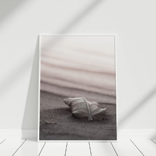 Beach med Löv Poster