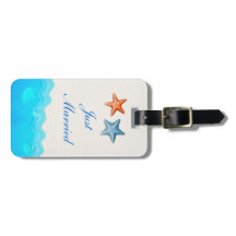 Beach med Starfish Bröllop Ny gifta