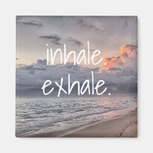 Beach Meditation Magnet