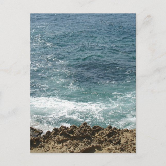 Beach Meets Ocean Vykort (Framsida)