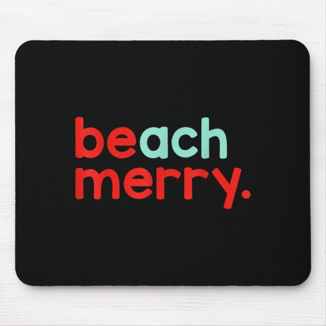 Beach Merry Christmas  Musmatta (Framsidan)