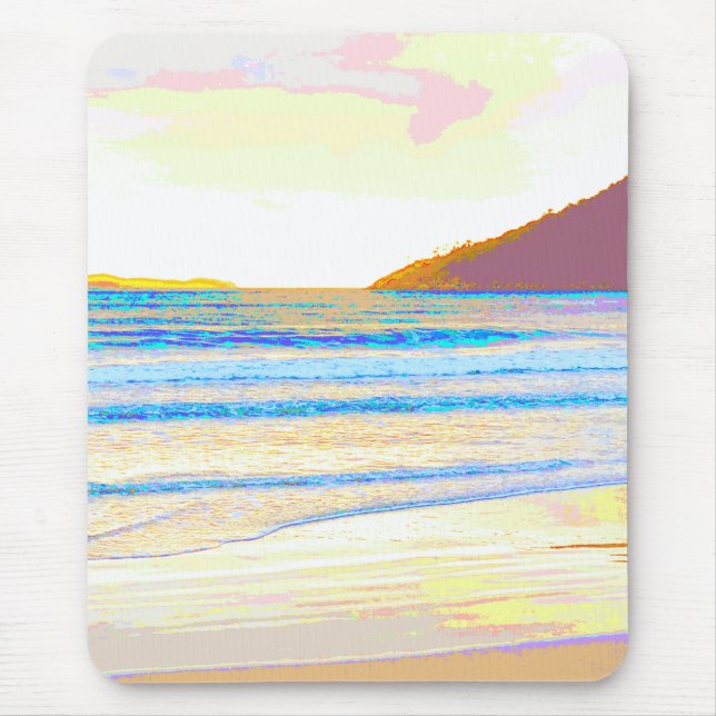 Beach morgonljus musmatta (Framsidan)