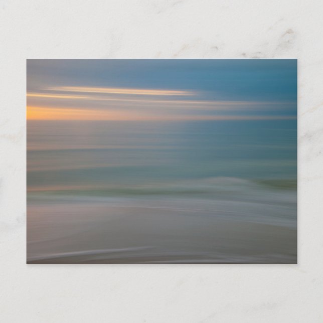 Beach Motion Blurred Abstrakt | Florida, USA Vykort (Framsida)
