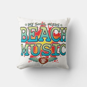 Beach Music Soul Cushion Kudde