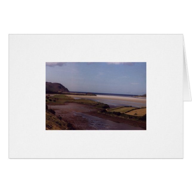 Beach nära Ardara,Co.Donegal.Irland OBS Kort (Framsidan Horizontal)