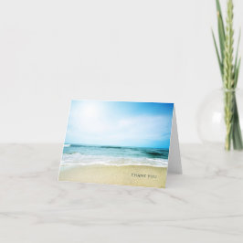 Beach Ocean Blank Tack Kort